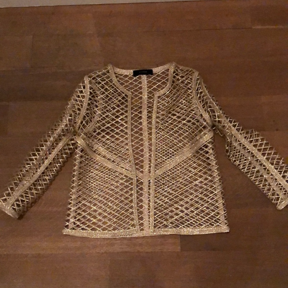 Gold Mesh Jscket
